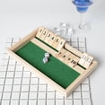 thumbnail image 4 of Cerrar el de caja, cerrar caja de dados familia de dados juguete para en hogar de juguete CUTICAT Juego de mesa de dados, 4 of 7