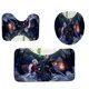 thumbnail image 4 of Joker Juego de cortinas de ducha de Halloween, juego de decoraciones de baño de Halloween de 71 pulgadas x 71 pulgadas, cortina de ducha con tapete, tapa de inodoro, tapete de baño, decoración de baño, 4 of 5