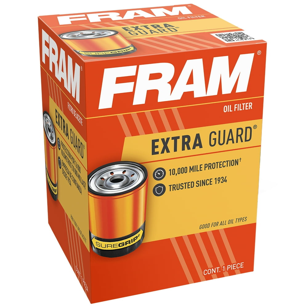 FRAM PH16 Extra Guard 10,000 Mile Change Interval Oil Filter for Select