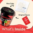 thumbnail image 4 of O’Food Original Tteokbokki, Gluten-Free Korean Rice Cakes, Authentic Spicy Korean Street Food Snack, Perfect with Cheese and Ramen Noodles, Ready to Eat, No MSG, No Corn Syrup (Pack of 1), 4 of 5