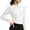 *a-White, variant on Women's Mock Neck Long Sleeve Shirts, Slim Fit Thermal Underwear Tops ,Lightweight Pullover Tees c-Pink,Womens Plus XXXL