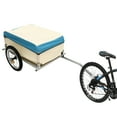 thumbnail image 6 of TFCFL Bicycle Trailer 50kg Load Transport Trailer Multiple Wheel Aluminum Utility Cargo Bike Trailer, 6 of 15
