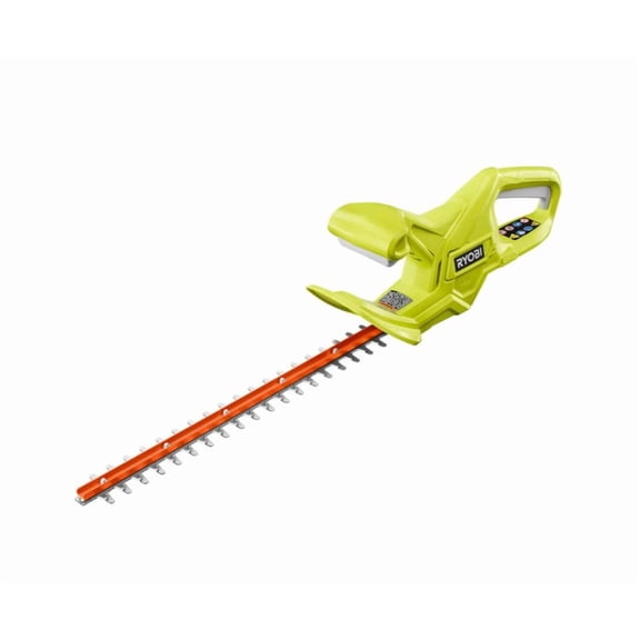 RYOBI ONE 18” 18 Volt Battery Powered Power Hedge Trimmer, Dual-Action Blades