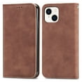 thumbnail image 2 of Feishell Wallet Case For iPhone 13, Magnetic Folio Card Slots Holder Kickstand Premium PU Leather TPU Shockproof Interior Protective Case [RFID Blocking] For iPhone 13, Brown, 2 of 10