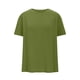 thumbnail image 4 of Tops de Manga Corta para las Mujeres Suelto Ajuste, Nuevo Sólido Suelto de la Mitad de la Manga, Cuello Redondo de la Cintura de Algodón Tops, 4 of 6