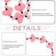 thumbnail image 4 of Baicccf Beaded Phone Lanyard Acrylic Heart Beads Phone Charm Anti- Slip Phone Chain Strap For Phone Camera Flashlight (pink), 4 of 5