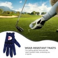 thumbnail image 4 of OULII Blue Non Slip Golfing Gloves for Men Breathable Durable Sports Hand Cover, 4 of 5