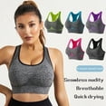 thumbnail image 4 of Wozhidaoke Sports Bras for Women High Support, Sports Bras Pack Multipack Padded Medium Support Bra for Workout Gym Yoga, Plaincolor Bras for Women | Fern Green M, 4 of 8