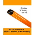 thumbnail image 2 of 4' Amber Tube Guard For T8-F32 BULB, 4 Pack, 2 of 5