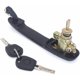 thumbnail image 2 of 6k0837205 6k0837206 Manija de puerta delantera izquierda derecha con barril de bloqueo para Galaxy, longitud de pasador de 33 mm, 2 of 5