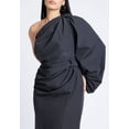 thumbnail image 3 of ELOQUII Women's Plus Size One Shoulder Dress, 3 of 3