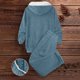 thumbnail image 5 of HongQid Womens 2 Piece Sweatsuit Set Sherpa Winter Coats Fleece Zip Up Jackets Warm Plush Hooded Plus Size Winter Coats Oversized Fuzzy Jackets with Pants, 5 of 9