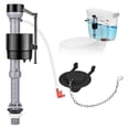 thumbnail image 2 of Universal Toilet Repair Kit for Inside Tank Quiet & Easy Installation, 2 of 5