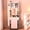 Pink-Sliding Mirror, variant on Ktaxon Makeup Vanity Table for Small Spaces, Vanity Table Set with Charging Station and Sliding Mirror, Bedroom Makeup Table, Pink