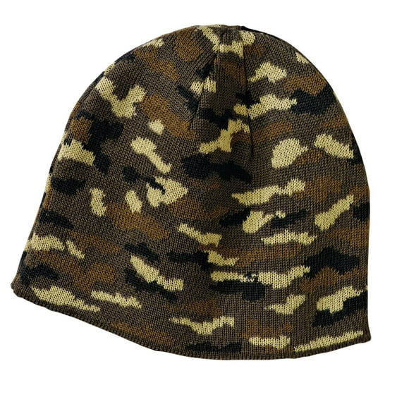 Port & Company?Camo Beanie Cap. CP91C Puerto & Compa??a CP91C