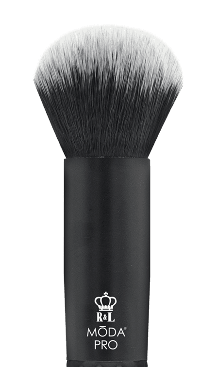 Moda Pro Makeup Brush, Black, Single Makeup -