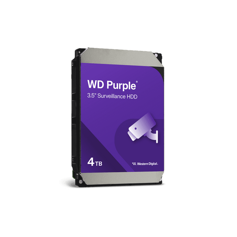 WD 4TB Purple Surveillance Internal Hard Drive - SATA 6 Gb/s