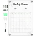 thumbnail image 1 of MasteelfCA 1 Set of Wall-mounted Board Sign Memo Board Transparent Message Board Hanging Acrylic Board, 1 of 7