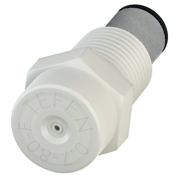 Tefen Fog Nozzles Steel Filter Misting Poultry 1/8" NPT 1 GPH 100 Pack