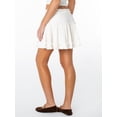 thumbnail image 3 of Celebrity Pink Women's Ruffle Trim Mini Skirt, XS-XXXL, 3 of 6