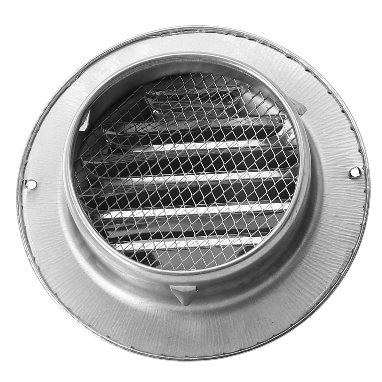 Aa Stainless Steel Vent Cap Rainproof Exteriorwallair Outlet Grille Round Heating Cooling Vent Cover 75/80/100/20/150/160Mm