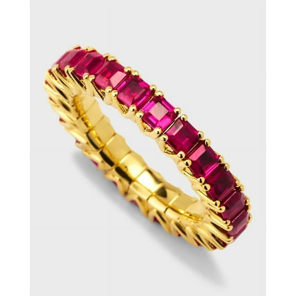 Ruby Eternity Band, Ruby Eternity Ring, Minimalist Ring, Stacking Ring, Wedding Band, Gemstone Ring, Ruby Band Ring, Gift Idea, Gift for Her