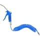 thumbnail image 1 of Pistola de aire comprimido para camión Pistola de aire comprimido con manguera en espiral de 5 metros Kit de limpieza de pistola de aire para camión con conector en T (2 * 6 mm),Blue-Triumph, 1 of 2