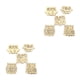 thumbnail image 2 of Guardurnaity 10 piezas de botones, rebanadas de sin terminar, suministros de costura huecos, suéteres, camisa, adornos, accesorio de ropa, 2piezas, 2 of 6
