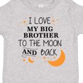 thumbnail image 4 of Inktastic I Love My Big Brother to the Moon and Back Boys or Girls Toddler T-Shirt, 4 of 5