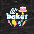 thumbnail image 4 of Inktastic Lil' Baker Icing and Cake Boys or Girls Baby Bodysuit, 4 of 5