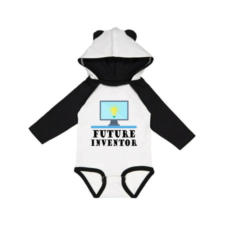 

Inktastic Future Inventor Computer Occupation Gift Baby Boy or Baby Girl Long Sleeve Bodysuit