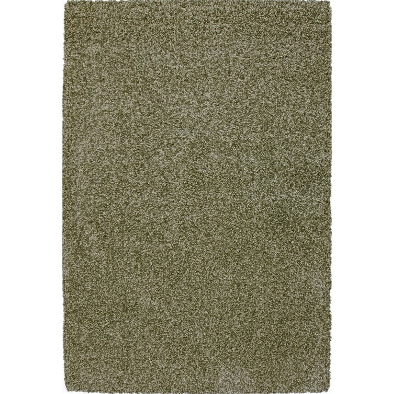 Abacasa Comfort Shag Apple Green 8x10 Area Rug