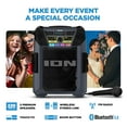 thumbnail image 2 of ION Block Rocker XL - Portable Bluetooth Outdoor Party Speaker, 220W, with Karaoke Microphone, Battery, 5 Speakers, Lights, Radio, USB Charging & App, 2 of 9