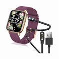 thumbnail image 1 of ccwmincc Compatible with NAIXUES Smart Watches Charger, Replacement Magnetic USB Charging Cable Compatible with NAIXUES DK09 1.69" Smart Watch (Black), 1 of 1
