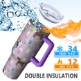 thumbnail image 5 of OBREWU Boxer Dog Pitbull Terriers Dog and Drinks Tumbler with Handle and Lid,Boxer Dog Pitbull Terriers Dog and Drinks 40oz Double Wall Vacuum Insulated Tumbler,Cups Gift for Women and Men, 5 of 7