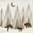thumbnail image 2 of Jacobs, Cindy 20x20 Gold Ornate Wood Framed with Double Matting Museum Art Print Titled - Night Play, 2 of 4