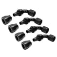 thumbnail image 5 of 4PCs 6AN AN6 -6AN 90 Degree Fuel Oil Hose End Fitting Swivel Adapter Aluminum, 5 of 10