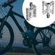 thumbnail image 5 of Pedales de bicicleta de montaña kusrkot Aluminio CNC Antideslizante 9/16 Cojinete sellado Plata, 5 of 7