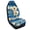 Blue Hibiscus Palm Print, variant on Uourmeti Tropical Floral & Palm Tree Print Car Seat Cover Anti-Slip Seat Covers for Cars Non Slip Anti-Scratch 1 Pieces Set Compatible with Automobile Vehicle