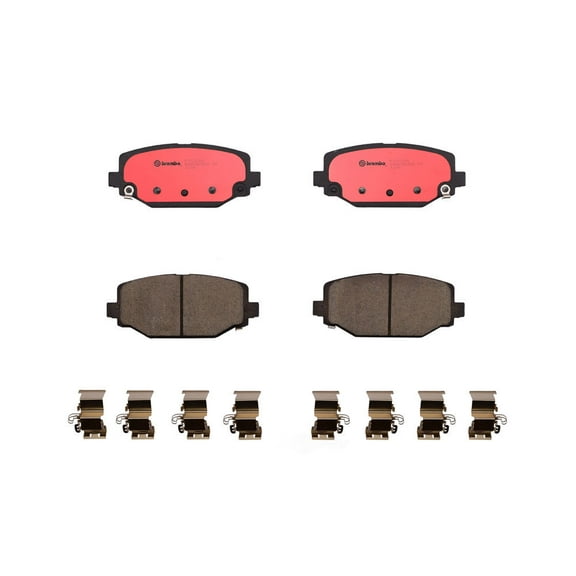 Brembo P11032N NAO BRAKE PADS Fits select: 2013-2016 CHRYSLER TOWN & COUNTRY TOURING, 2014 DODGE GRAND CARAVAN CREW