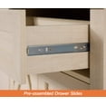 thumbnail image 5 of WAMPAT 126"W Large TV Stand,4-in-1 Farmhouse Entertainment Center with Storage Barn Door Cabinet,TV Console Table with Media Cabinet and Drawers for Living Room,Bedroom,Beige, 5 of 8