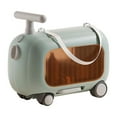 thumbnail image 1 of Maleta infantil ligera con ruedas, ideal para viajes. Perfecta como cochecito de bebé o para niños y niñas. Azul, 1 of 9