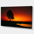 thumbnail image 2 of Sunset View in Tanzania - African Landscape Canvas Art Print, 2 of 3
