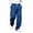 Blue, variant on RJMDKXZ Mens Sweatpants Fleece Baggy Wide Leg Lounge Workout Pant Casual Elastic Waist Drawstring Opne Bottom Sweatpants for Men with 3 Pockets
