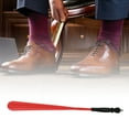 thumbnail image 5 of Unique Bargains 1 Pc Small Hole Hangable Shoe Horn for Shoe 18.5"x1.57" Red, 5 of 6