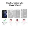 thumbnail image 2 of JETech Magnetic Case for iPhone 12 Mini 5.4-Inch Compatible with MagSafe, Translucent Matte Back Slim Shockproof Phone Cover (Black), 2 of 6