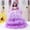 Purple, variant on ChicYu 45cm Princess Doll with Big Wedding Dress Included Realistic Fashion Doll for Girls' Pretend Play Storytelling(No Gift Box)