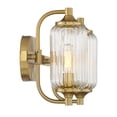 thumbnail image 5 of Holton 2-Light Bathroom Vanity Light in Warm Brass, 5 of 6