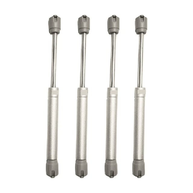 4 Pistones Amortiguador Gas Tope Puerta Para Alacena Cocinas PLATA 80N