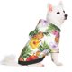 thumbnail image 2 of Fotbe Hawaiian Pineappl Sudadera con Estampado para Perros Pequeños – Suéter con Capucha para Mascotas, Tela Suave de Forro Polar con Bolsillo-Small, 2 of 7